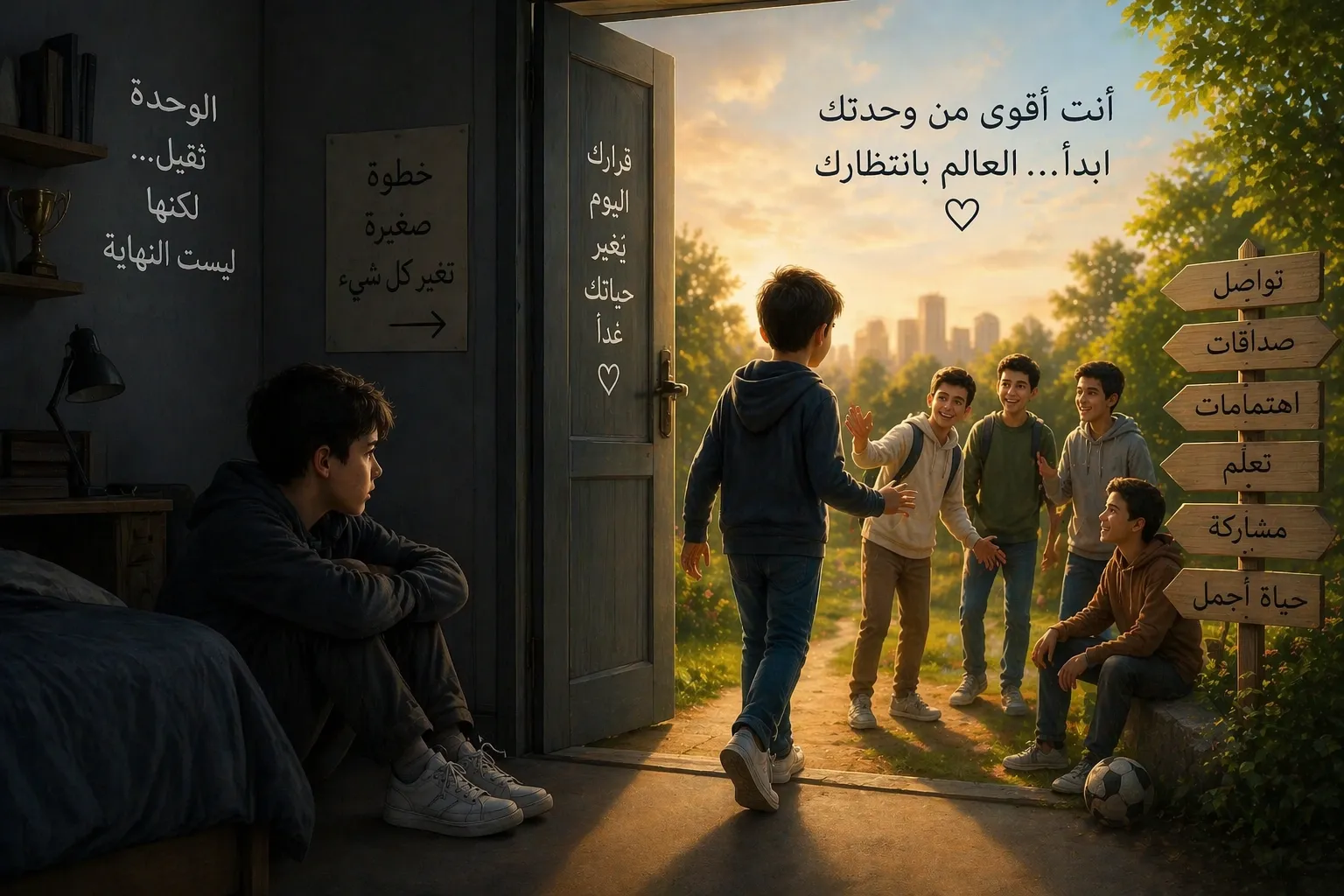 التغلّب على الوحدة
